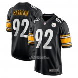 Camiseta NFL Game Pittsburgh Steelers James Harrison Retired Negro