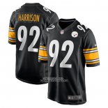 Camiseta NFL Game Pittsburgh Steelers James Harrison Retired Negro