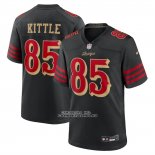 Camiseta NFL Game San Francisco 49ers George Kittle 2025 Rivalries Collection Negro Camiseta NFL Game San Francisco 49ers George Kittle 2025 Rivalries Collection Negro
