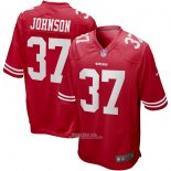 Camiseta NFL Game San Francisco 49ers Jimmy Johnson Retired Rojo