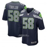 Camiseta NFL Game Seattle Seahawks Darrell Taylor Azul