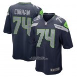 Camiseta NFL Game Seattle Seahawks Jake Curhan Azul