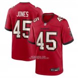 Camiseta NFL Game Tampa Bay Buccaneers Deion Jones Rojo Camiseta NFL Game Tampa Bay Buccaneers Deion Jones Rojo