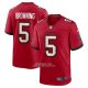 Camiseta NFL Game Tampa Bay Buccaneers Jack Browning Rojo