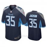 Camiseta NFL Game Tennessee 35 Titans Chris Jackson Azul