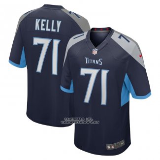 Camiseta NFL Game Tennessee Titans Dennis Kelly Azul