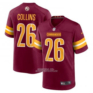Camiseta NFL Game Washington Commanders Landon Collins Rojo
