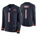 Camiseta NFL Hombre Chicago Bears Cody Parkey Azul Therma Manga Larga