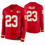 Camiseta NFL Hombre Kansas City Chiefs Kendall Fuller Rojo Therma Manga Larga