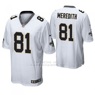 Camiseta NFL Hombre Saints Cameron Merojoith Blanco Game