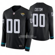 Camiseta NFL Jacksonville Jaguars Personalizada Negro Therma Manga Larga