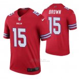 Camiseta NFL Legend Buffalo Bills John Brown Color Rush Rojo