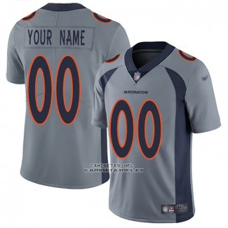 Camiseta NFL Legend Denver Broncos Personalizada Gris