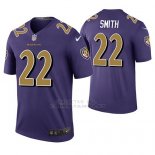 Camiseta NFL Legend Hombre Baltimore Ravens Jimmy Smith Violeta Color Rush