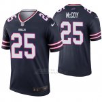 Camiseta NFL Legend Hombre Buffalo Bills 25 Lesean Mccoy Inverted Azul