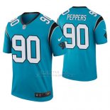 Camiseta NFL Legend Hombre Carolina Panthers Julius Peppers Azul Color Rush