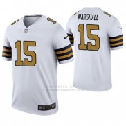 Camiseta NFL Legend Hombre New Orleans Saints Brandon Marshall Blanco Color Rush