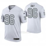 Camiseta NFL Legend Hombre Oakland Raiders Kony Ealy Blanco Color Rush