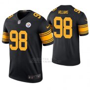 Camiseta NFL Legend Hombre Pittsburgh Steelers Vince Williams Negro Color Rush