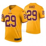 Camiseta NFL Legend Hombre Washington Commanders Derrius Guice Oro Color Rush