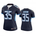 Camiseta NFL Legend Mujer Tennessee Titans Chris Jackson Azul