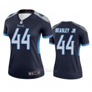 Camiseta NFL Legend Mujer Tennessee Titans Vic Beasley Jr Azul