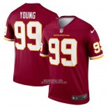 Camiseta NFL Legend Washington Commanders Chase Young Rojo