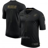 Camiseta NFL Limited Arizona Cardinals Murray 2020 Salute To Service Negro