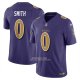 Camiseta NFL Limited Baltimore Ravens Roquan Smith 2nd Alternate Vapor F.U.S.E. Violeta