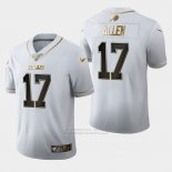 Camiseta NFL Limited Buffalo Bills Allen Golden Edition Blanco
