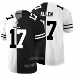 Camiseta NFL Limited Buffalo Bills Allen White Black Split