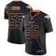 Camiseta NFL Limited Denver Broncos Chubb Lights Out Negro