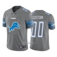 Camiseta NFL Limited Detroit Lions Personalizada Big Logo Gris