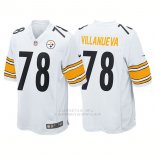Camiseta NFL Limited Hombre 78 Villanueva Pittsburgh Steelers Blanco