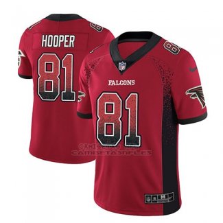 Camiseta NFL Limited Hombre Atlanta Falcons Austin Hooper Rojo 2018 Drift Fashion Color Rush