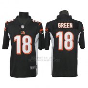 Camiseta NFL Limited Hombre Cincinnati Bengals 18 A.j. Verde Negro Vapor Untouchable