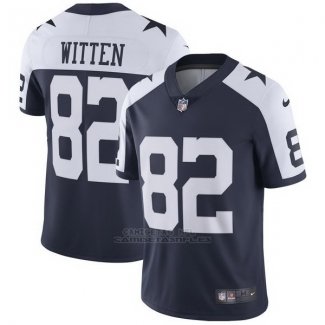 Camiseta NFL Limited Hombre Dallas Cowboys 82 Witten Negro Blanco