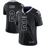 Camiseta NFL Limited Hombre Dallas Cowboys Brett Maher Negro Color Rush 2018 Lights Out