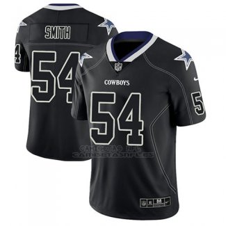 Camiseta NFL Limited Hombre Dallas Cowboys Jaylon Smith Negro Color Rush 2018 Lights Out