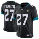 Camiseta NFL Limited Hombre Jacksonville Jaguars 27 Leonard Fournette Negro Alterno Stitched Vapor Untouchable