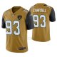 Camiseta NFL Limited Hombre Jacksonville Jaguars Calais Campbell Oro Color Rush