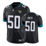 Camiseta NFL Limited Hombre Jacksonville Jaguars Telvin Smith Negro Blanco Vapor Untouchable