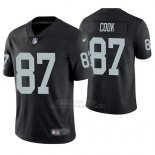 Camiseta NFL Limited Hombre Oakland Raiders Jarojo Cook Negro Vapor Untouchable