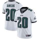 Camiseta NFL Limited Hombre Philadelphia Eagles 20 Dawkins Blanco