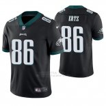 Camiseta NFL Limited Hombre Philadelphia Eagles Zach Ertz Negro Vapor Untouchable