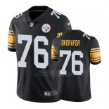 Camiseta NFL Limited Hombre Pittsburgh Steelers Chukwuma Okorafor Negro Vapor Untouchable Throwback