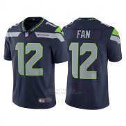 Camiseta NFL Limited Hombre Seahawks 12 Fan College Azul Vapor Untouchable