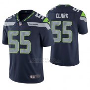 Camiseta NFL Limited Hombre Seattle Seahawks Frank Clark Azul Vapor Untouchable