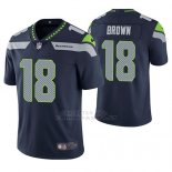 Camiseta NFL Limited Hombre Seattle Seahawks Jaron Marron Azul Vapor Untouchable