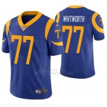Camiseta NFL Limited Hombre St Louis Rams Andrew Whitworth Azul Vapor Untouchable